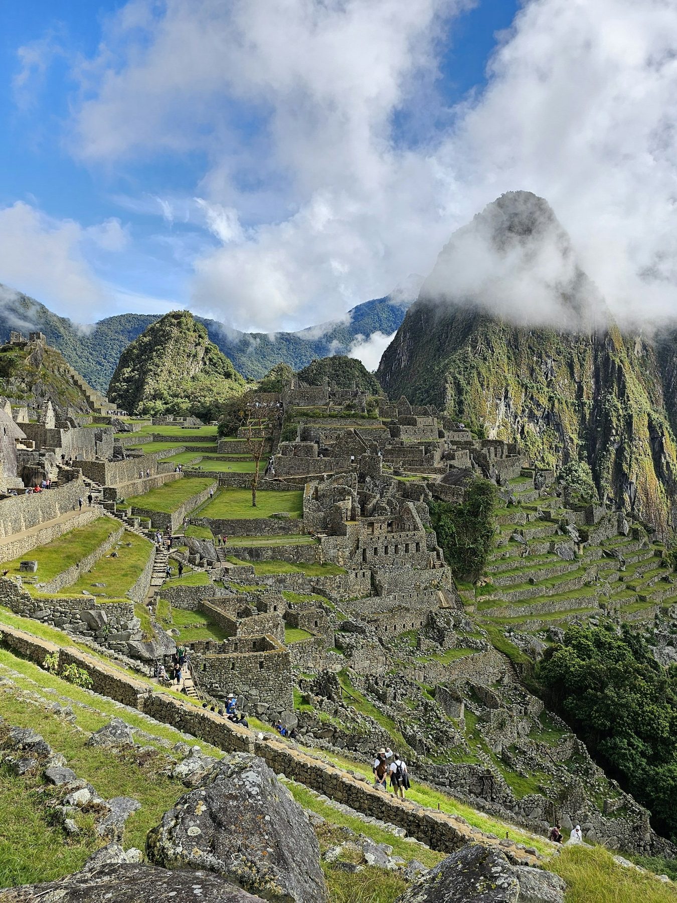 Machu Picchu in the Andes