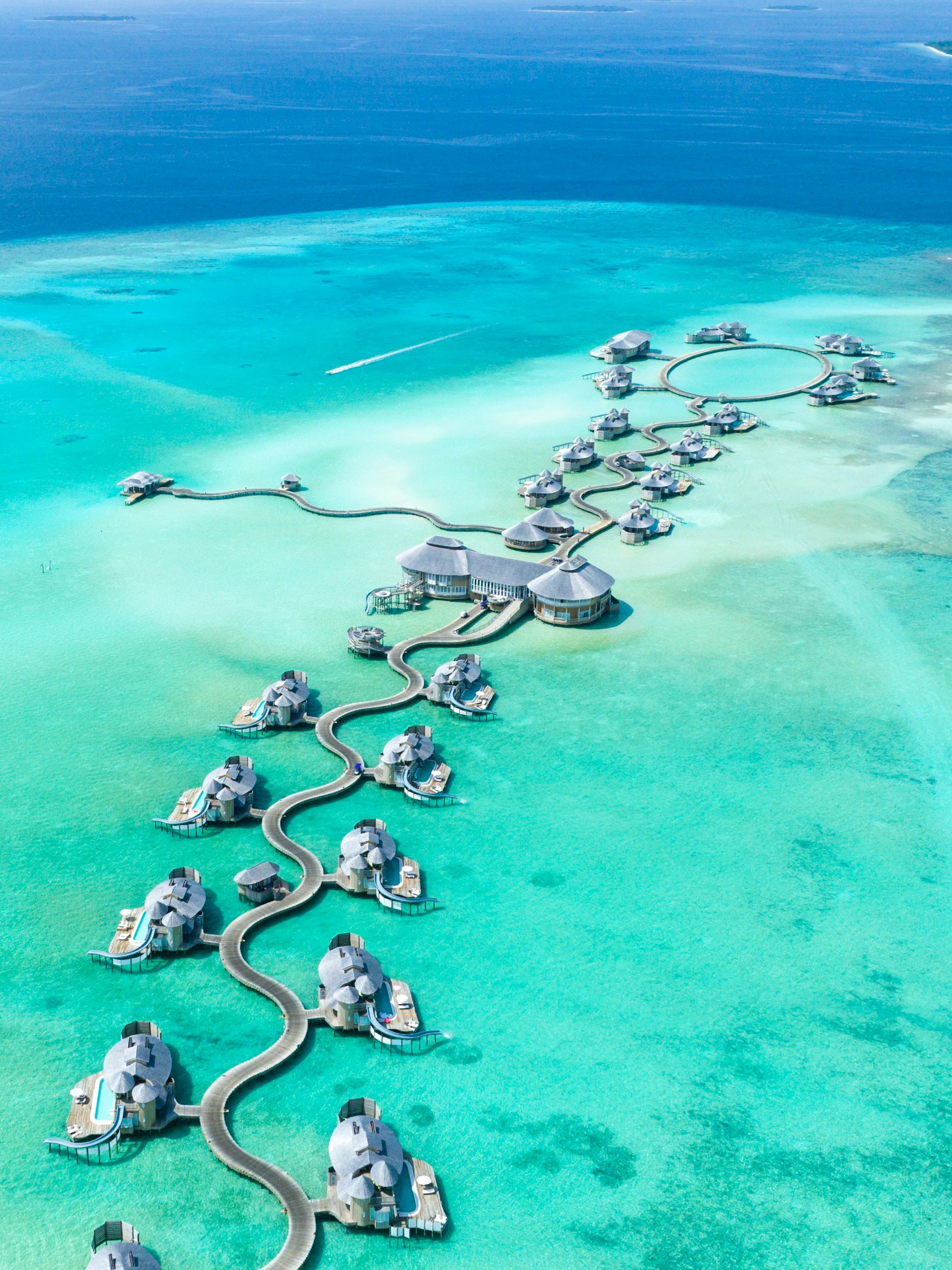Overwater villas
